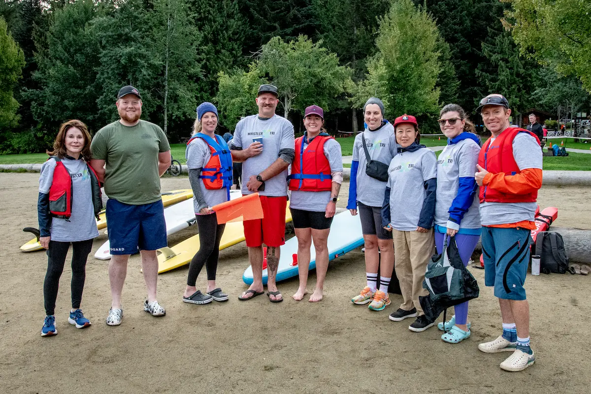 Volunteer at kids race