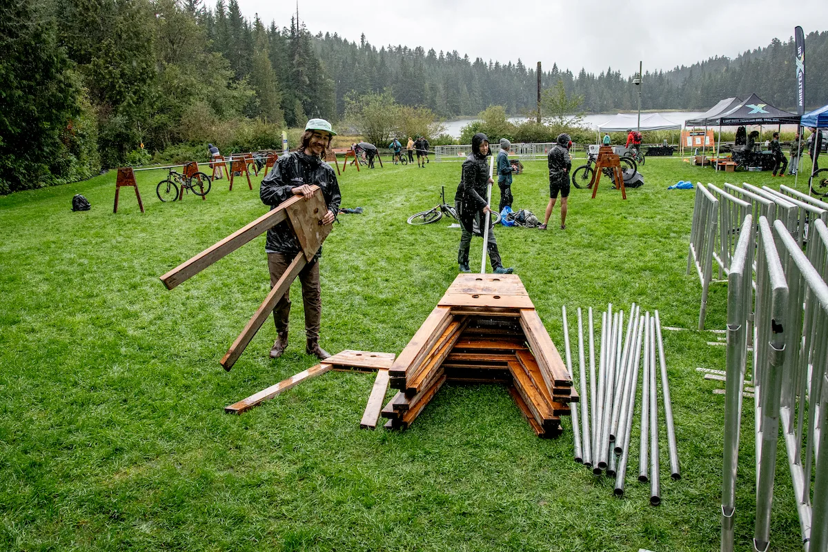 Race day volunteers Whistler